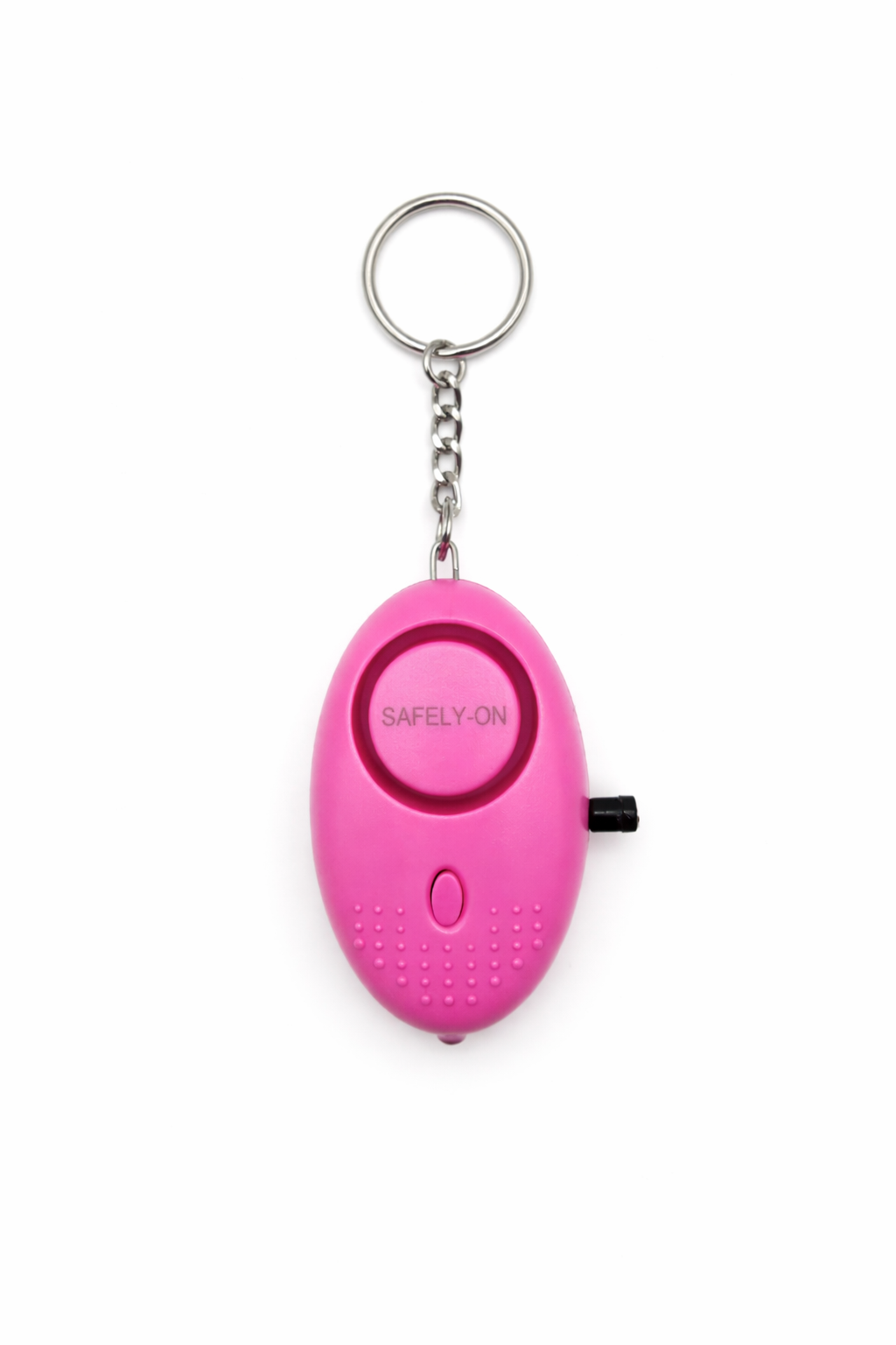 Safely-On Alertia Alarme Personnelle de sécurité – 130dB Alarme Portable - Rose