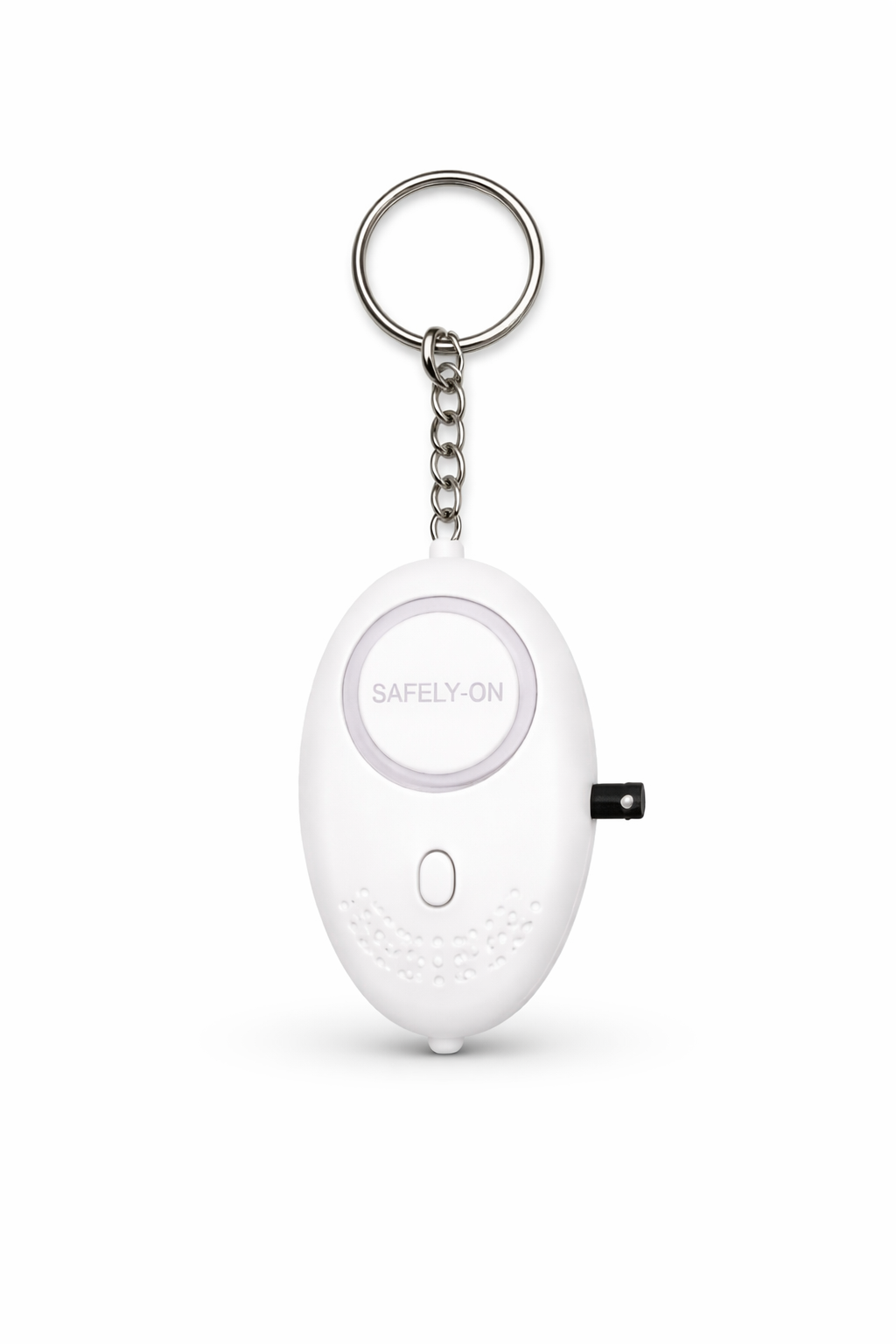 Safely-On Alertia Alarme Personnelle de sécurité – 130dB Alarme Portable – Blanc